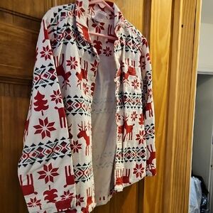 Hanna Andersson Red and White Holiday Shirt